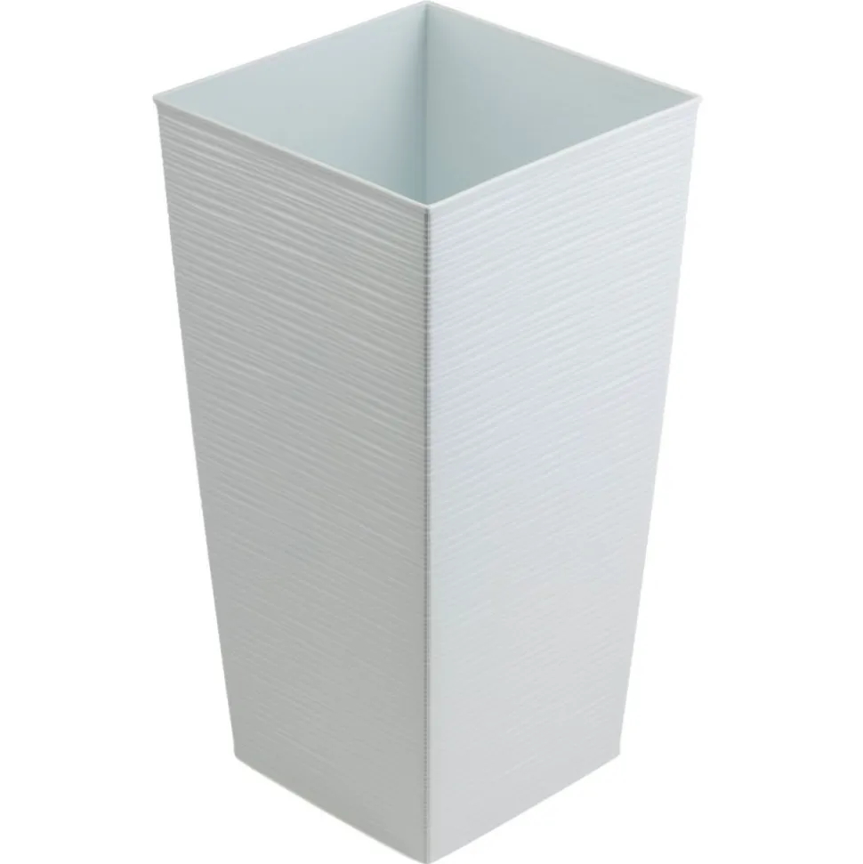 Donica Porto Riflo biała h57x29,5x29,5 cm