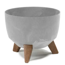 Donica Rosa Eco szary beton 24xh15 cm