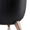 Donica Rosa linea ECO czarna 29xh18 cm