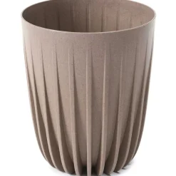 Donica Stripped ECO coffee latte 19xh23 cm