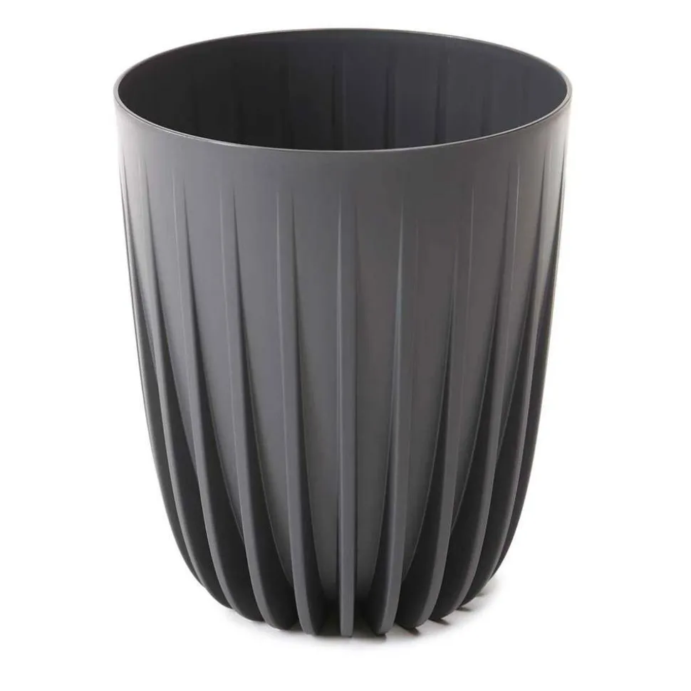 Donica Stripped ECO recykling antracytowa 25xh30 cm