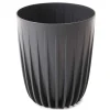 Donica Stripped ECO recykling antracytowa 39xh46 cm