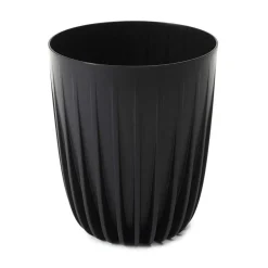 Donica Stripped ECO recykling czarna 25xh30 cm