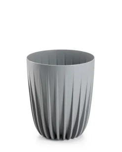 Donica Stripped szara h23x19 cm