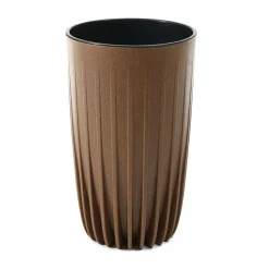 Donica Stripped Wysoka ECO wood naturalne drewno 25xh42 cm