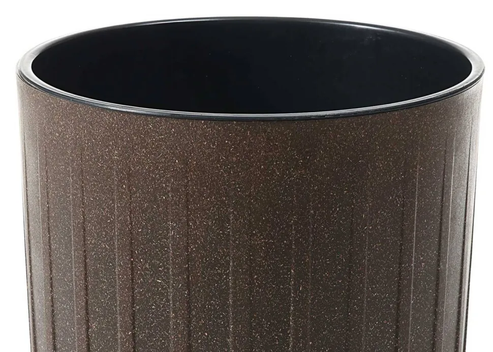 Donica Stripped Wysoka ECO coffee espresso 30xh51 cm