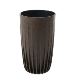 Donica Stripped Wysoka ECO coffee espresso 25xh42 cm