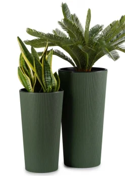 Donica Urbanika ECO wood zielony h46 cm
