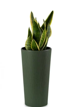 Donica Urbanika ECO wood zielony h46 cm
