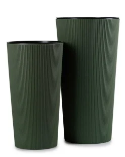Donica Urbanika ECO wood zielony h46 cm