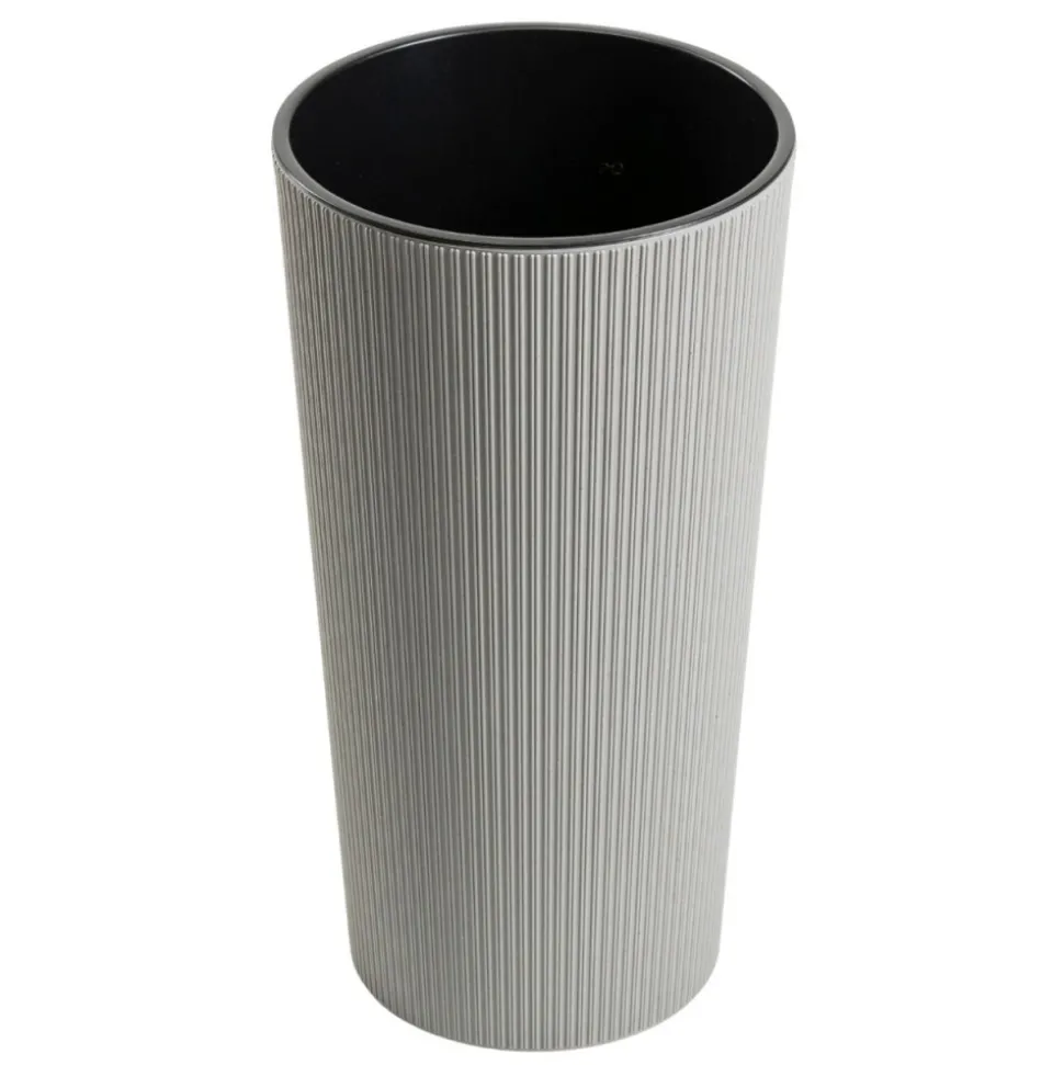 Donica Urbanika ECO wood szary h36,4x19,6 cm
