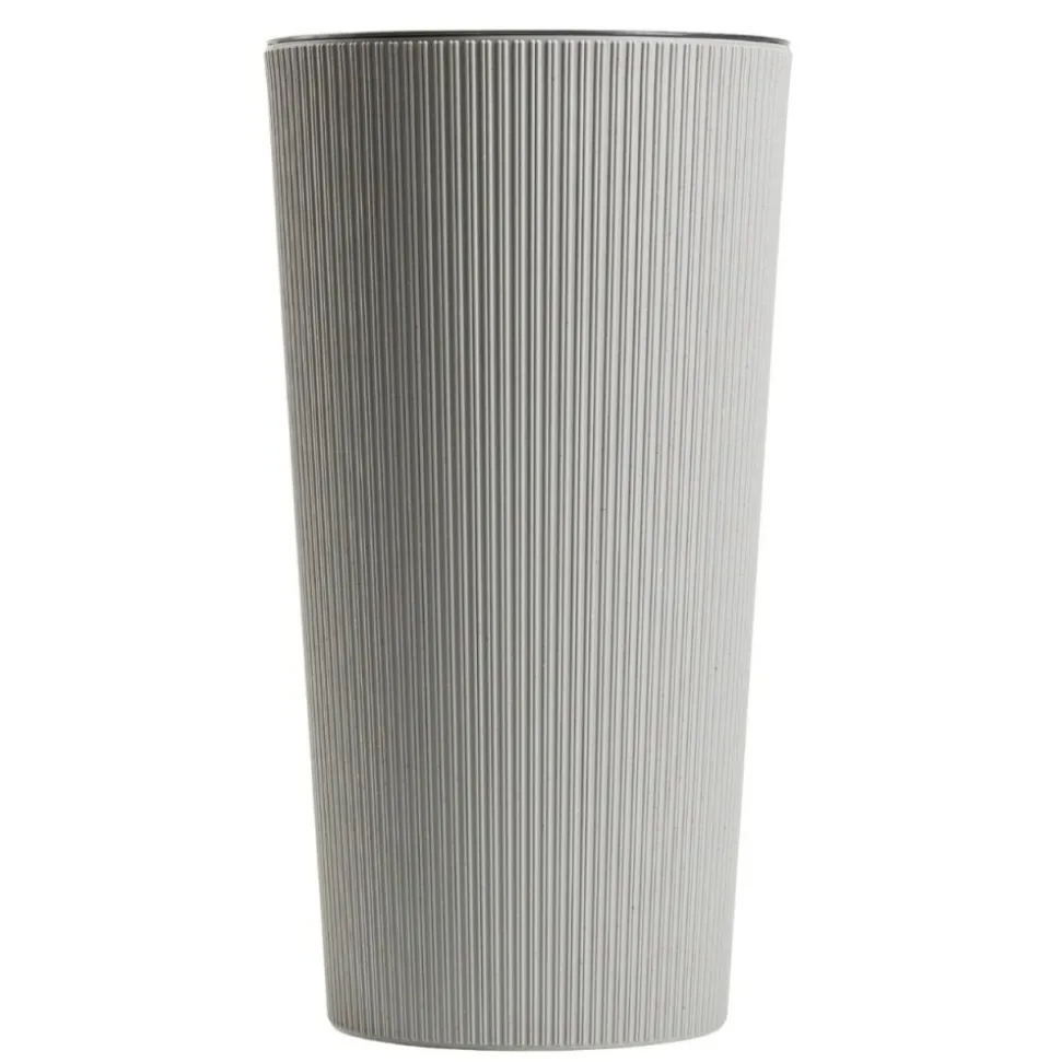 Donica Urbanika ECO wood szary h36,4x19,6 cm