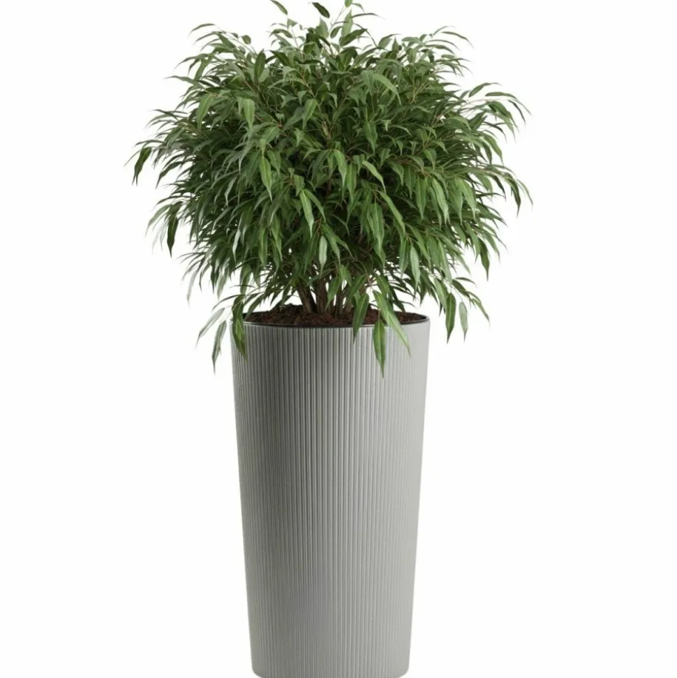 Donica Urbanika ECO wood szary h57,1x29,5 cm