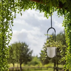 Donica wisząca AERA HANG biała 17,9 cm