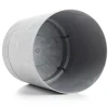 Donica z podstawką Azalea recykling szary beton 17,5 cm