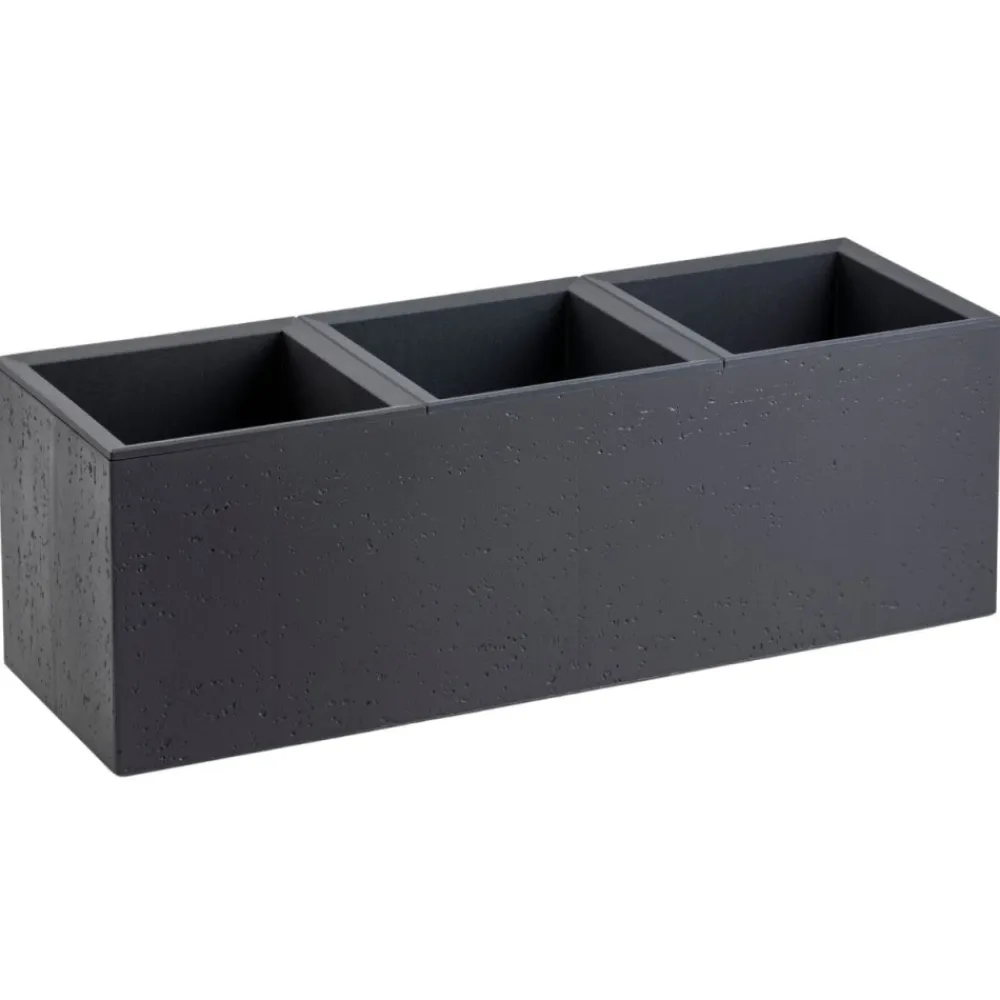 Donica Betonique na kółkach ECO antracyt 90x30xh30 cm * HowHomely Online