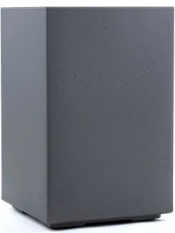 Donica Betonique na kółkach recykling beton szary H60x40 cm * HowHomely Best