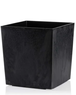 Donica Flore Czarny Beton h25x25 cm * HowHomely Best