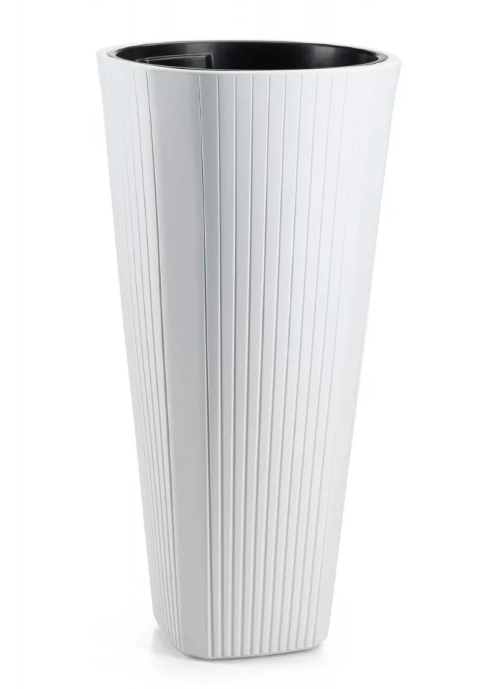 Donica Mora wysoka biała 39xh81 cm * HowHomely Best