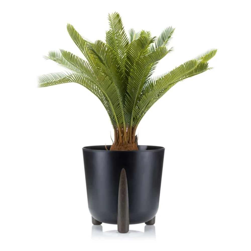 Donica Moss ECO recykling czarna 34xh32 cm * HowHomely Hot