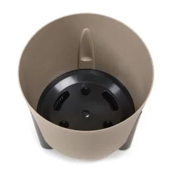 Donica Moss ECO recykling złamana biel 30xh28 cm * HowHomely Outlet
