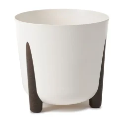 Donica Moss ECO recykling złamana biel 30xh28 cm * HowHomely Outlet