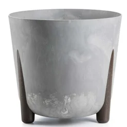 Donica Moss recykling szary beton 34xh32cm * HowHomely Online