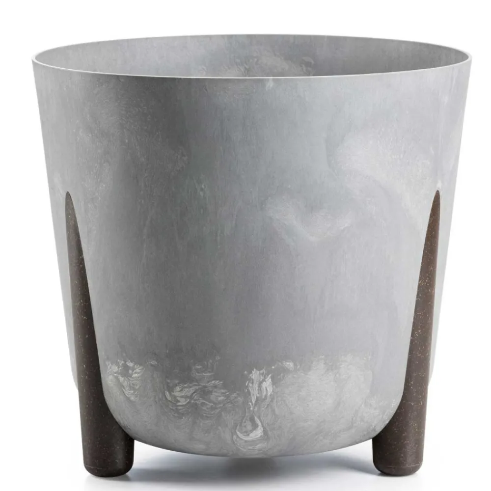 Donica Moss recykling szary beton 34xh32cm * HowHomely Online