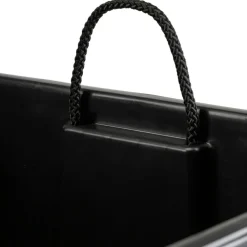 Donica Porto Riflo czarna h36x19x19 cm * HowHomely Hot
