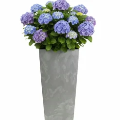 Donica Porto Szary Beton h75x39,6x39,6 cm * HowHomely Hot