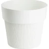 Donica SILVA LINE recykling kremowa h17,4x20 cm * HowHomely Clearance