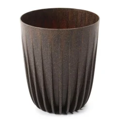 Donica Stripped ECO coffee espresso 30xh36 cm * HowHomely Best