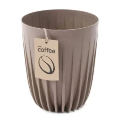Donica Stripped ECO coffee latte 39xh46 cm * HowHomely Hot