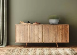 Donica Stripped ECO recykling biała 30xh16 cm * HowHomely Outlet