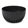 Donica Stripped ECO recykling czarna 24xh14 cm * HowHomely