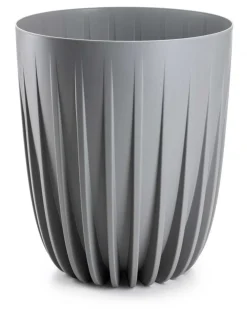 Donica Stripped szara h46x39 cm * HowHomely Clearance