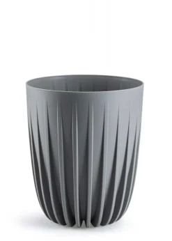 Donica Stripped szara h30x25 cm * HowHomely Discount