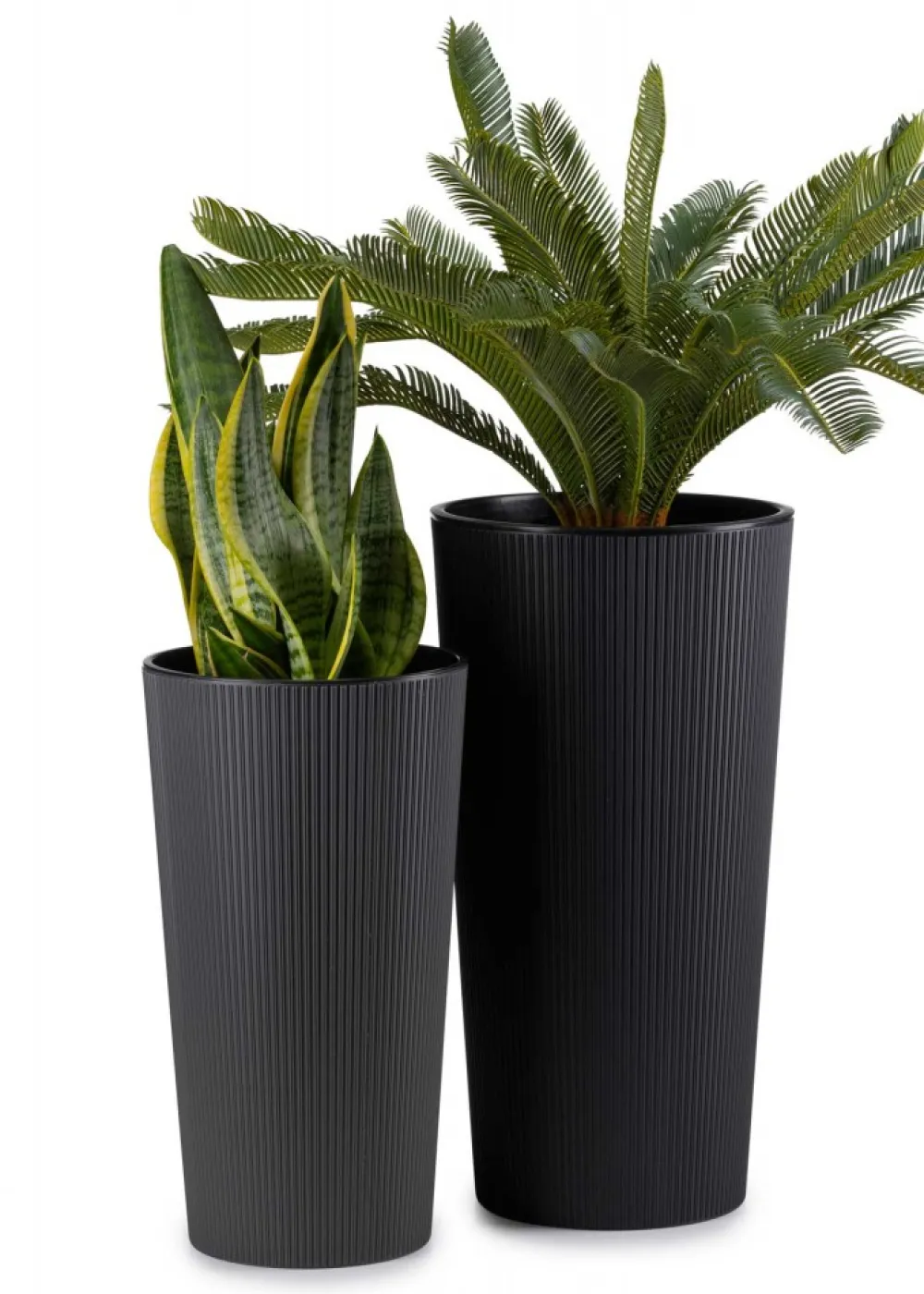 Donica Urbanika ECO czarny h57 cm * HowHomely Outlet