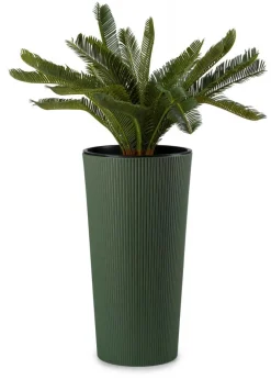 Donica Urbanika ECO wood zielony h57 cm * HowHomely Hot