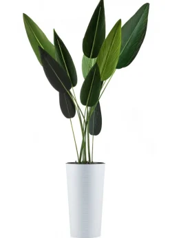 Donica Urbanika Riflo biały h46 cm * HowHomely Best