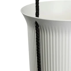 Donica wisząca AERA HANG recykling kremowa 17,9 cm * HowHomely Sale