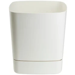 Donica z podstawką CUBI recykling kremowa 30x30 cm * HowHomely Clearance