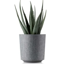 Doniczka Aloe Texelle szara h20x19,5 cm