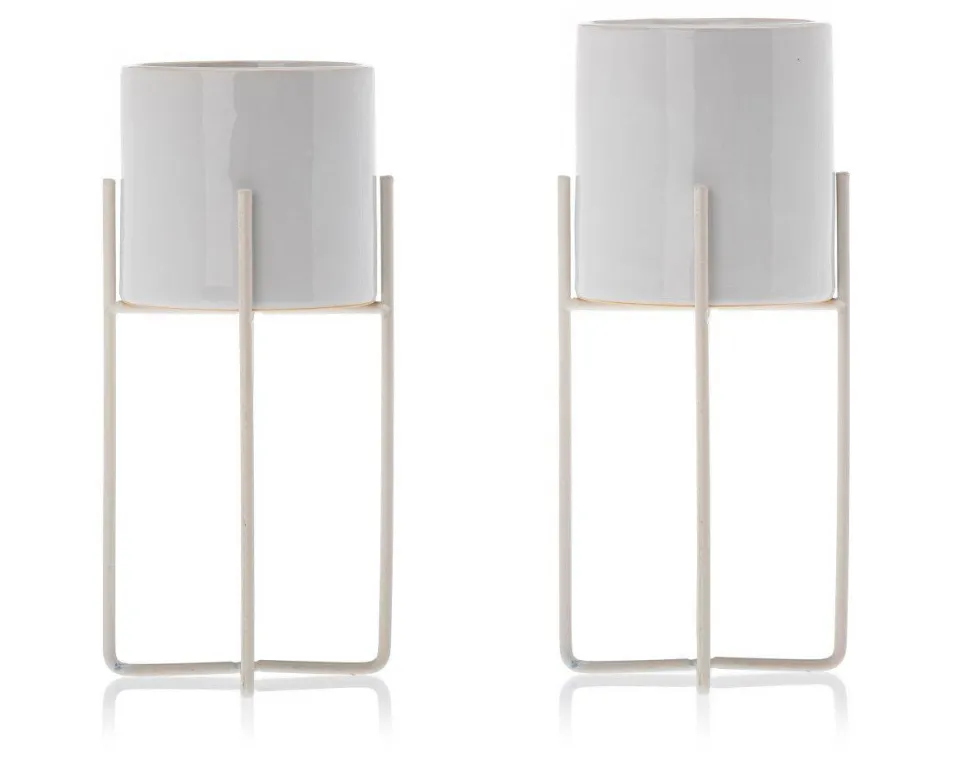 Doniczka Florri White 23,5 cm