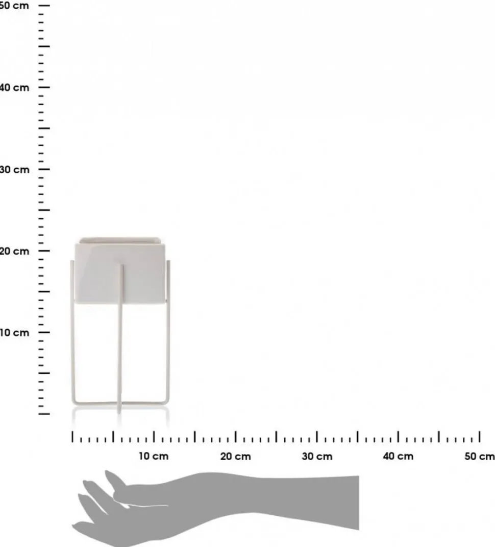 Doniczka Mizu White 21 cm