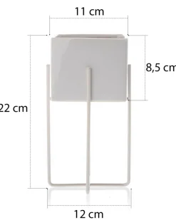 Doniczka Mizu White 23 cm
