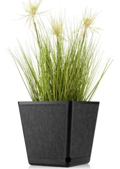 Doniczka Pilea Texelle czarna h24x24 cm