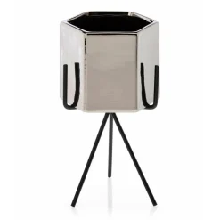 Doniczka Sashi Silver 20 cm