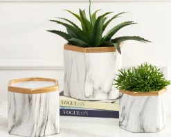 Doniczka Sona Marbling 12 cm