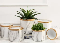 Doniczka Sona Marbling 13 cm